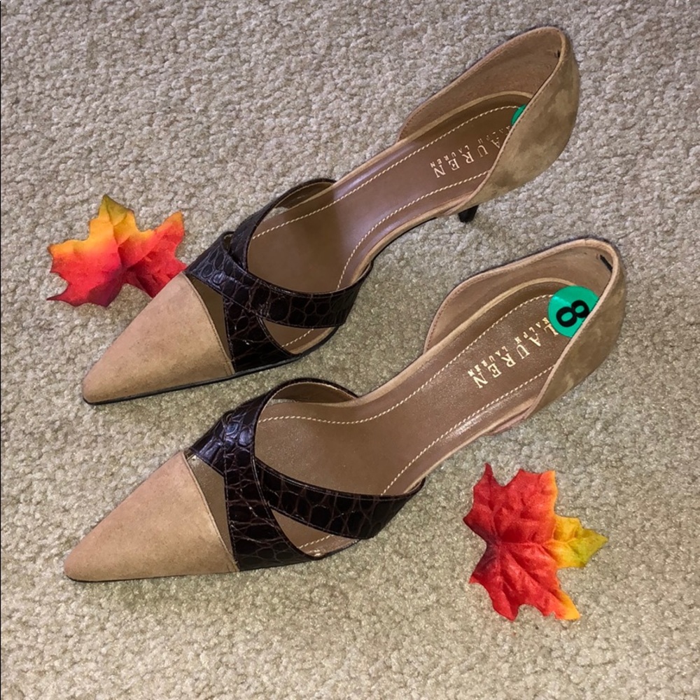 Ralph Lauren Althea Kitten Heels